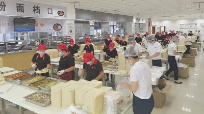 5000+份盒飯出品，華逸府為重大活動(dòng)提供應(yīng)急供餐保障